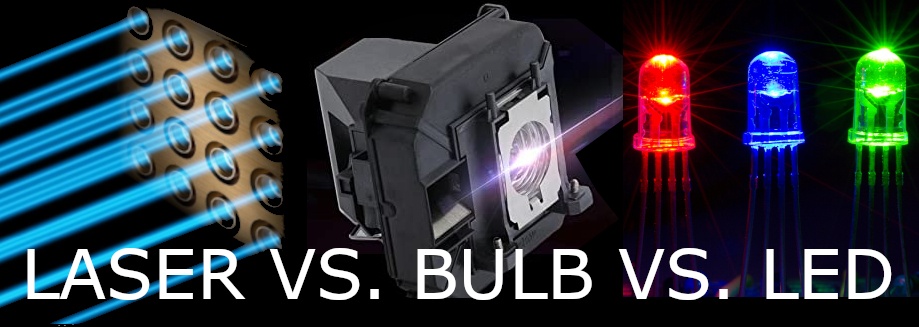 Which Is Best Laser Projectors Vs LED Projectors Vs Bulb Projectors